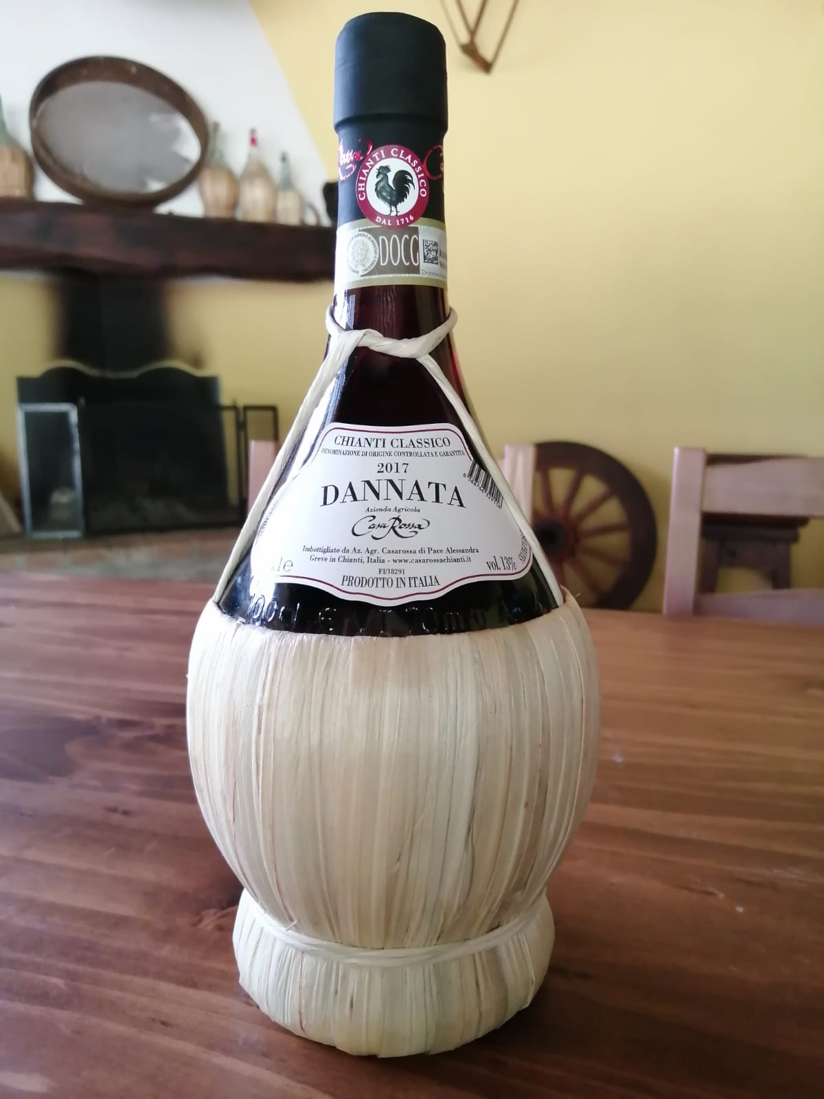 Fiasco Chianti Classico "Dannata" 1L